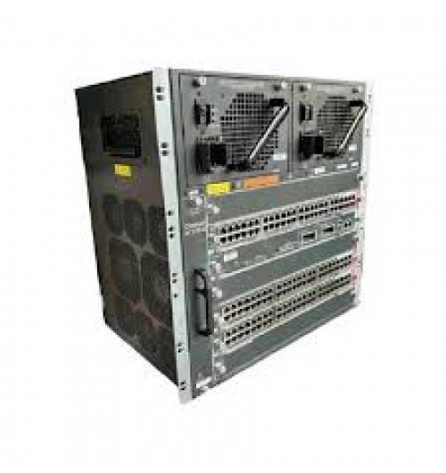 Cat4500 E-Series 7-Slot Chassis, fan, no ps, Red Sup Capable