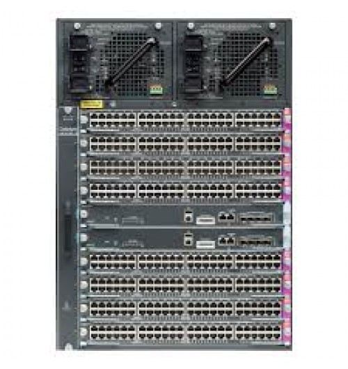 Catalyst 4500E 10 slot chassis for 48Gbps/slot - Supervisor Engine redundancy - Power redundnacy