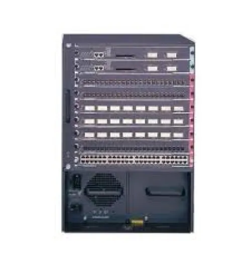 Catalyst 6500 Enhanced 9-slot chassis, 15RU, no PS, no Fan Tray