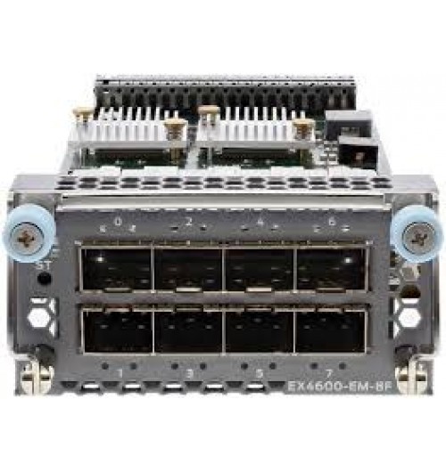 Juniper EX4600-EM-8F Expansion Module - For Data Networking, Optical Network - 8 x SFP+ 8 x Expansion Slots