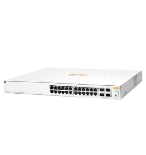 HPE Aruba Instant on 1930 24-Port PoE Gbe 4x Sfp+ Smart Managed Switch