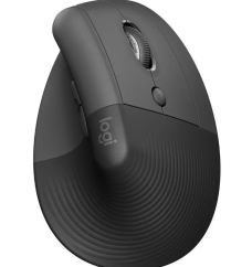 Logitech Lift Vertical Ergonomic Wireless Mouse - Graphite (910-006466) | New