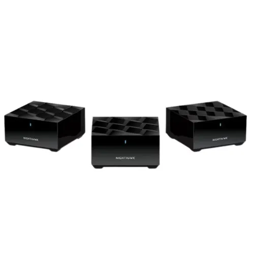 Netgear Nighthawk AX1800 Home Mesh WiFi 6 System - 3 Pack (MK63-100NAR) | Like New
