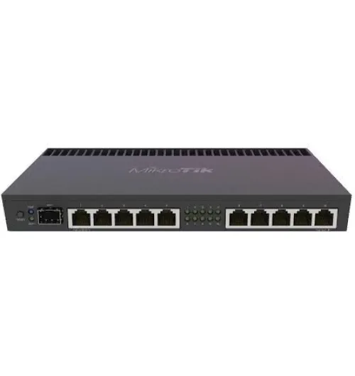 RouterBOARD 4011iGS+ with 1U rackmount case