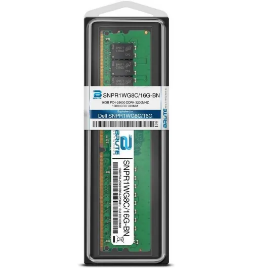 SNPR1WG8C/16G - Dell Compatible 16GB PC4-25600 DDR4-3200Mhz 1Rx8 ECC UDIMM