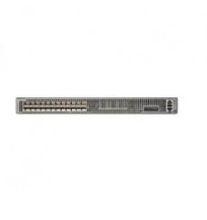 Arista 7020SR, 24x10GbE (SFP+) and 2 x 100GbE switch with IPSec, front-to-rear air, 2xAC, 2xC13-C14 cords