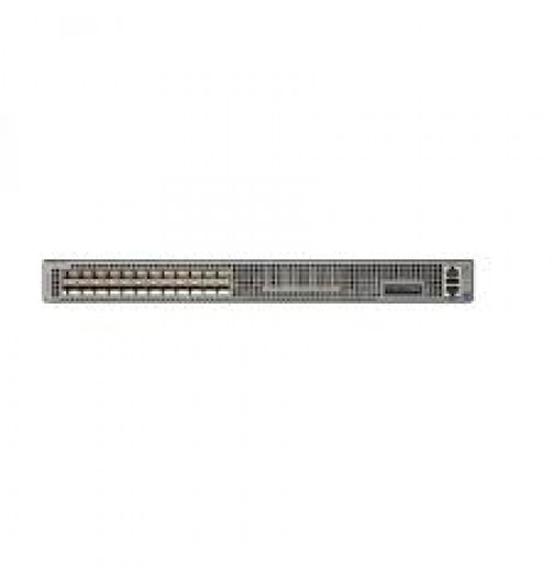 Arista 7020SR, 24x10GbE (SFP+) and 2 x 100GbE switch with IPSec, configurable fans & psu, 2xC13-C14 cords