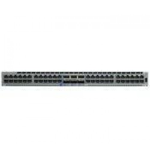 Arista 7280R, 48x10GbE RJ45 (1/10G) & 6x100GbE QSFP switch, expn mem, SSD, configurable fans and psu, 2xC13-C14 cords