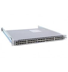 Arista 7280R, 48x10GbE RJ45 (1/10G) & 6x100GbE QSFP switch, rear to front air, 2x AC and 2xC13-C14 cords