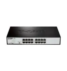 D-Link DGS-1016D 16-Port Gigabit Unmanaged Metal Desktop or Rackmount Switch D-Link DGS-1016D 16-Port Gigabit Unmanaged Metal Desktop or Rackmount Switch