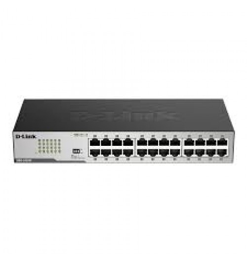 D-Link DGS-1024D 24-Port Gigabit Unmanaged Metal Desktop or Rackmount Switch