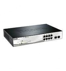 D-Link 10-Port Gigabit Web Smart Switch Including 2 Gigabit SFP Ports