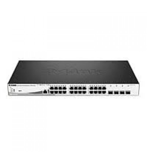 D-Link 28-Port Layer 2 Smart Managed Gigabit PoE Switch