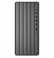 HP Envy TE01-5000i TE01-5117c Desktop Computer - Intel Core i5 14th Gen i5-14400 - 16 GB - 1 TB HDD - 512 GB SSD - Mini-tower - Nightfall Black, Dark Chrome - Refurbished