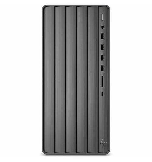 HP Envy TE01-5000i TE01-5117c Desktop Computer - Intel Core i5 14th Gen i5-14400 - 16 GB - 1 TB HDD - 512 GB SSD - Mini-tower - Nightfall Black, Dark Chrome - Refurbished