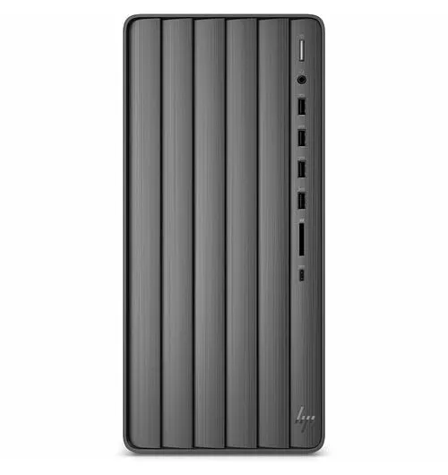 HP Envy TE01-5000i TE01-5117c Desktop Computer - Intel Core i5 14th Gen i5-14400 - 16 GB - 1 TB HDD - 512 GB SSD - Mini-tower - Nightfall Black, Dark Chrome - Refurbished