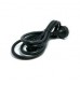 Power Cord, AC, Japan/US, C19 at 70-80mm, 16A/250V, 2.5m, Straight, Locking Plug