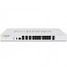 Fortinet FG-100EF 14 x GE RJ45 ports (including 2x WAN ports, 1 x DMZ port, 1 x Mgmt port, 2 x HA ports, 8 x internal switch ports), 8x SFP ports. Max managed FortiAPs (Total / Tunnel) 64 / 32