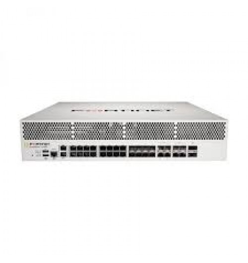 Fortinet FG-600D 2 x 10GE SFP+ slots, 8 x GE RJ45 ports, 8 x GE SFP slots, SPU NP6 and CP8 hardware accelerated, 120GB onboard SSD storage