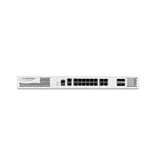 Fortinet FG-101E, 20 x GE RJ45 ports (including 2 x WAN ports, 1 x DMZ port, 1 x Mgmt port, 2 x HA ports, 14 x switch ports), 2 x Shared Media pairs (Including 2 x GE RJ45 ports, 2 x SFP slots) 480GB onboard storage. Max managed FortiAPs (Total / Tunnel) Fortinet FG-101E, 20 x GE RJ45 ports (including 2 x WAN ports, 1 x DMZ port, 1 x Mgmt port, 2 x HA ports, 14 x switch ports), 2 x Shared Media pairs (Including 2 x GE RJ45 ports, 2 x SFP slots) 480GB onboard storage. Max managed FortiAPs (Total / Tunnel)