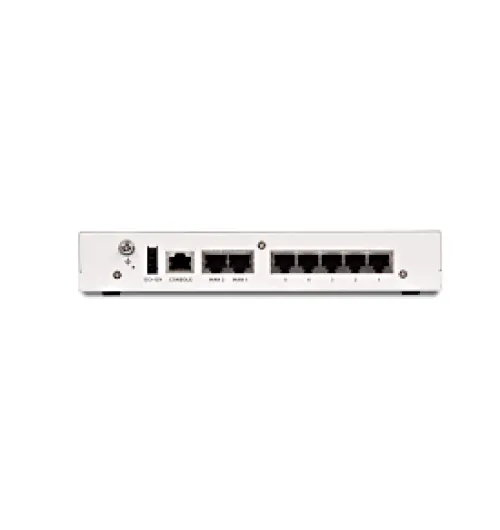 Fortinet FG-51E 7 x GE RJ45 ports (Including 2 x WAN port, 5 x Switch ports), 32GB SSD onboard storage, Max managed FortiAPs (Total / Tunnel) 10 / 5