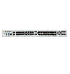 4x 25G SFP28 slots, 4 x 10GE SFP+ slots, 18 x GE RJ45 ports (including 1 x MGMT port, 1 X HA port, 16 x switch ports), 8 x GE SFP slots, SPU NP7 and CP9 hardware accelerated, 480GB onboard SSD storage, dual AC power supplies