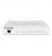 Fortinet FG-81E 14 x GE RJ45 ports (including 1 x DMZ port, 1 x Mgmt port, 1 x HA port, 12 x switch ports), 2 x Shared Media pairs (Including 2 x GE RJ45 ports, 2 x SFP slots). 128GB onboard storage. Max managed FortiAPs (Total/Tunnel) 32/16