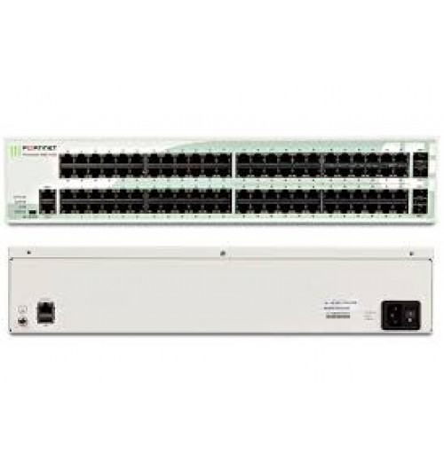 FortiGate-98D-POE, 74 x GE RJ45 ports (including 72 x switch ports, 2 x WAN ports), 24 x PoE FE ports, 4 x DMZ GE SFP slots. Max managed FortiAPs (Total / Tunnel) 32 / 16