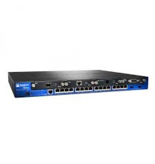 SRX services gateway 240 with 16 x GE ports, 4xmini-PIM slots, and high memory (1GB RAM, 1GB FLASH).  TAA. Integrated power supply with power cord.  19" Rack mount kit included.