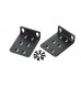 Spare: SRX4100/SRX4200 rack mount kit with rails and mounting ears