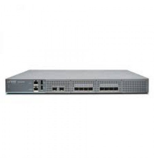 SRX4200 Services Gateway includes hardware (8x10GE, two AC PSU, four FAN Trays, cables and RMK) and Junos Software Base (Firewall, NAT, IPSec, Routing, MPLS)