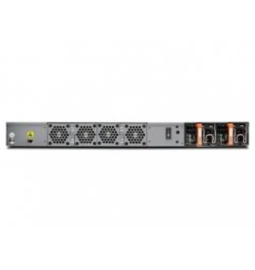 SRX4200 Services Gateway includes hardware (8x10GE, two DC PSU, four FAN Trays, cables and RMK) and Junos Software Base (Firewall, NAT, IPSec, Routing, MPLS)