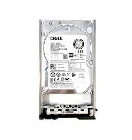 Dell 043N12 1.8TB 10000RPM SAS 6Gb/s Hot-Pluggable 64MB Cache Dual Port (512n) 2.5-Inch Hard Drive with Tray for PowerEdge Server & PowerVault Server