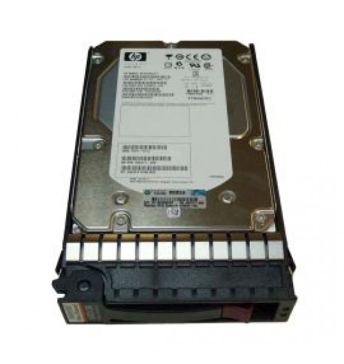 HP 495808-001 600GB 15000RPM Fibre Channel 4Gb/s Hot-Swappable 40-Pin 3.5-inch Hard Drive with Tray for StorageWorks EVA M6412a