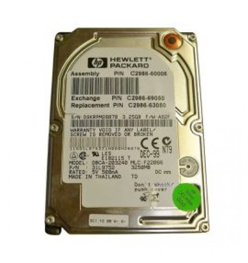 HP C2986-61005 3.2GB ATA/IDE 2.5-inch Hard Drive for Color LaserJet 8500 Series Printer