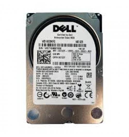 Dell C722T 146GB 10000RPM SAS 6Gb/s Hot-Pluggable Single Port (512n) 2.5-Inch Hard Drive with Tray for PowerEdge Server