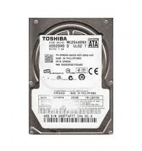 Toshiba HDD2D90S 250GB 5400RPM SATA 3Gb/s 8MB Cache 2.5-Inch Hard Drive