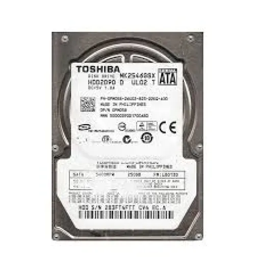 Toshiba HDD2D90S 250GB 5400RPM SATA 3Gb/s 8MB Cache 2.5-Inch Hard Drive