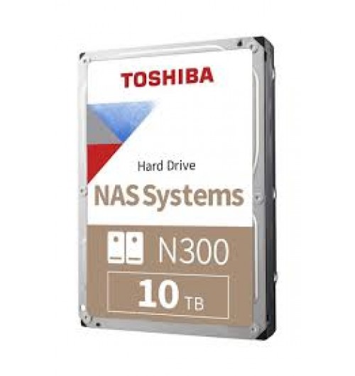 Toshiba HDWG11AEZSTA N300 NAS 10TB 7200RPM SATA 6Gb/s 256MB Cache 3.5-inch Hard Drive