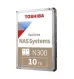 Toshiba HDWG11AEZSTA N300 NAS 10TB 7200RPM SATA 6Gb/s 256MB Cache 3.5-inch Hard Drive Toshiba HDWG11AEZSTA N300 NAS 10TB 7200RPM SATA 6Gb/s 256MB Cache 3.5-inch Hard Drive