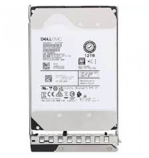 Dell J778Y 12TB 7200RPM SAS 12Gb/s Hot-Pluggable 256MB Cache (512e) 3.5-Inch Hard Drive with Tray for PowerEdge Server & PowerVault Storage Array