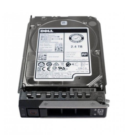 Dell K0N77 2.4TB 10000RPM SAS 12Gb/s Hot-Pluggable 256MB Cache (512e) 2.5-Inch Hard Drive with Tray for PowerEdge Server & PowerVault Server