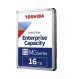 Toshiba MG08SCA16TAY 16TB 7200RPM SAS 12Gb/s 512MB Cache 3.5-Inch Internal Hard Drive