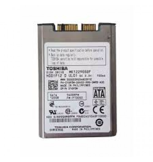 Toshiba MK1229GSGF 120GB 5400RPM SATA 3Gb/s 8MB Cache mSATA 1.8-Inch Hard Drive