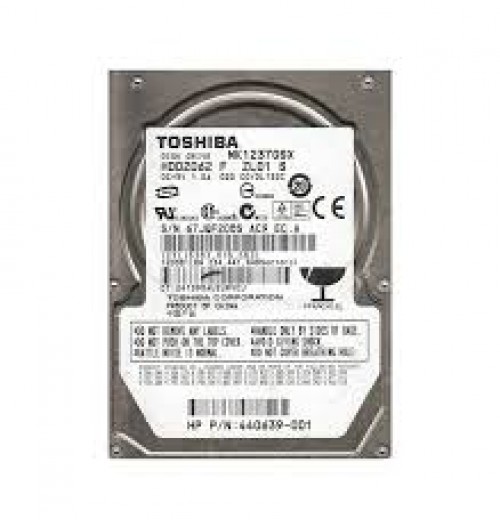 Toshiba MK1237GSX 120GB 5400RPM SATA 3Gb/s 8MB Cache 2.5-Inch Hard Drive