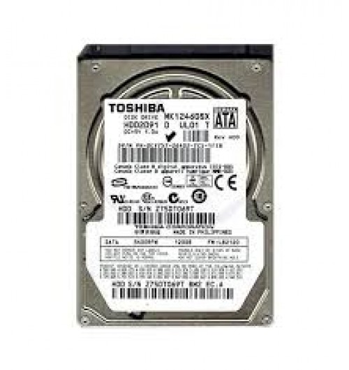 Toshiba MK1246GSX 120GB 5400RPM SATA 3Gb/s 8MB Cache 2.5-Inch Hard Drive