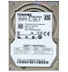 Toshiba MK2561GSYN 250GB 7200RPM SATA 3Gb/s 16MB Cache 2.5-Inch Hard Drive