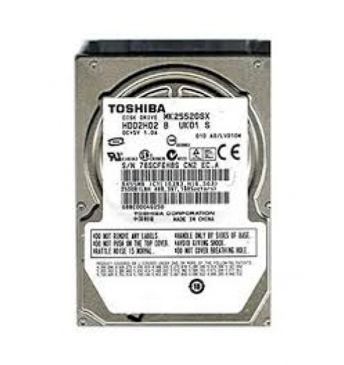 Toshiba MK2575GSX 250GB 5400RPM SATA 3Gb/s 8MB Cache 2.5-Inch Hard Drive