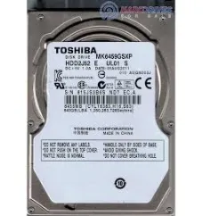 Toshiba MK6459GSXP 640GB 5400RPM SATA 3Gb/s 8MB Cache 2.5-Inch Hard Drive