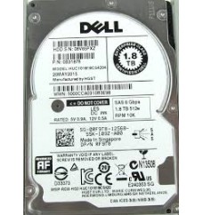 Dell RF9T8 1.8TB 10000RPM SAS 6Gb/s Hot-Pluggable 64MB Cache Dual Port (512n) 2.5-Inch Hard Drive with Tray for PowerEdge Server & PowerVault Server